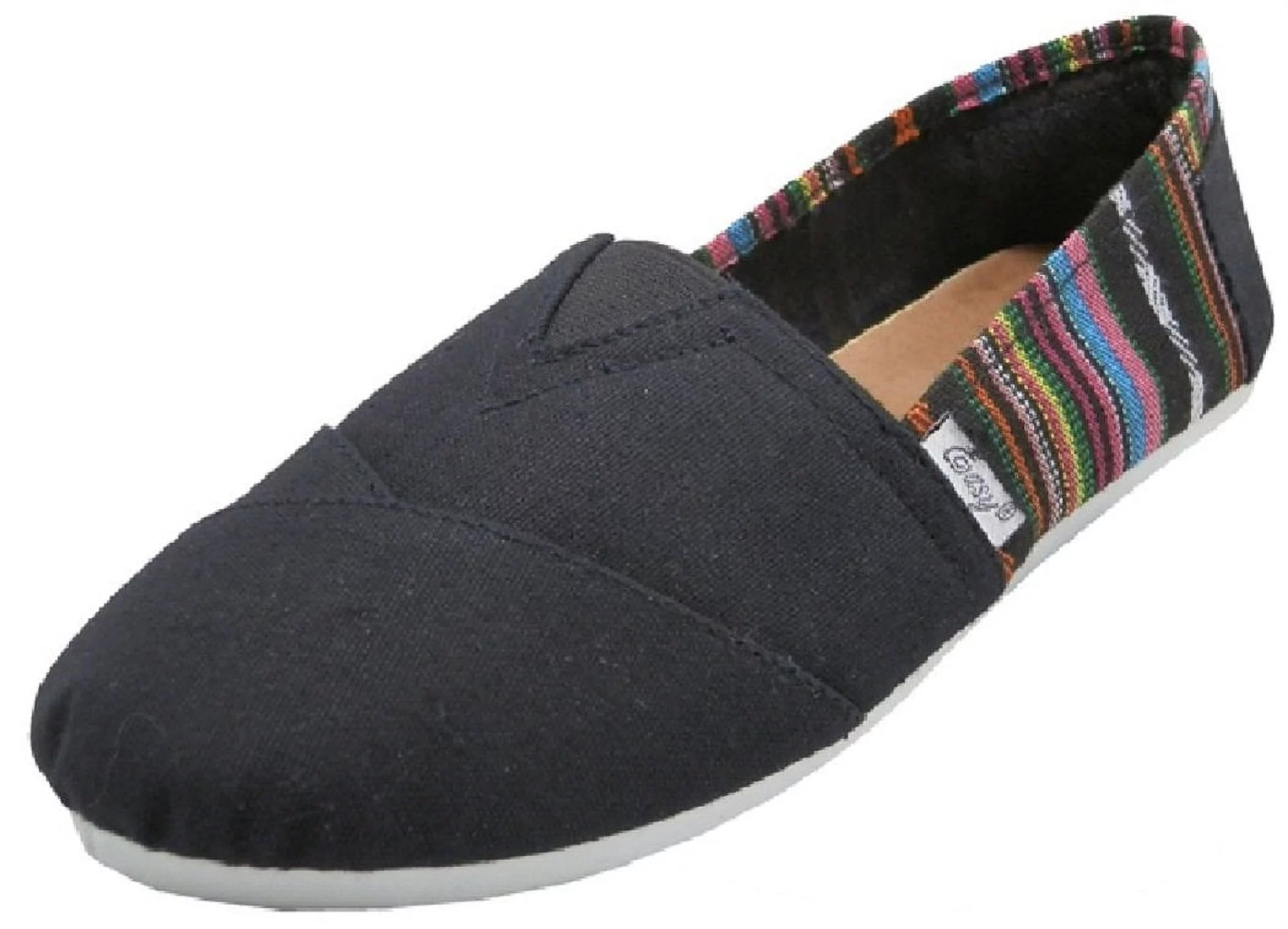 EasySteps Women's Canvas Slip-On Shoes with Padded Insole