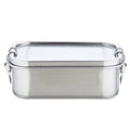 Htovila Lunch box,Metal Lunch Container Box Kids 800ML 2 Compartment Metal 304 Stainless Steel Lunch Box Compartment Metal Lunch Container Metal Bento Steel Lunch Container- Metal Bento Box  YUBZ