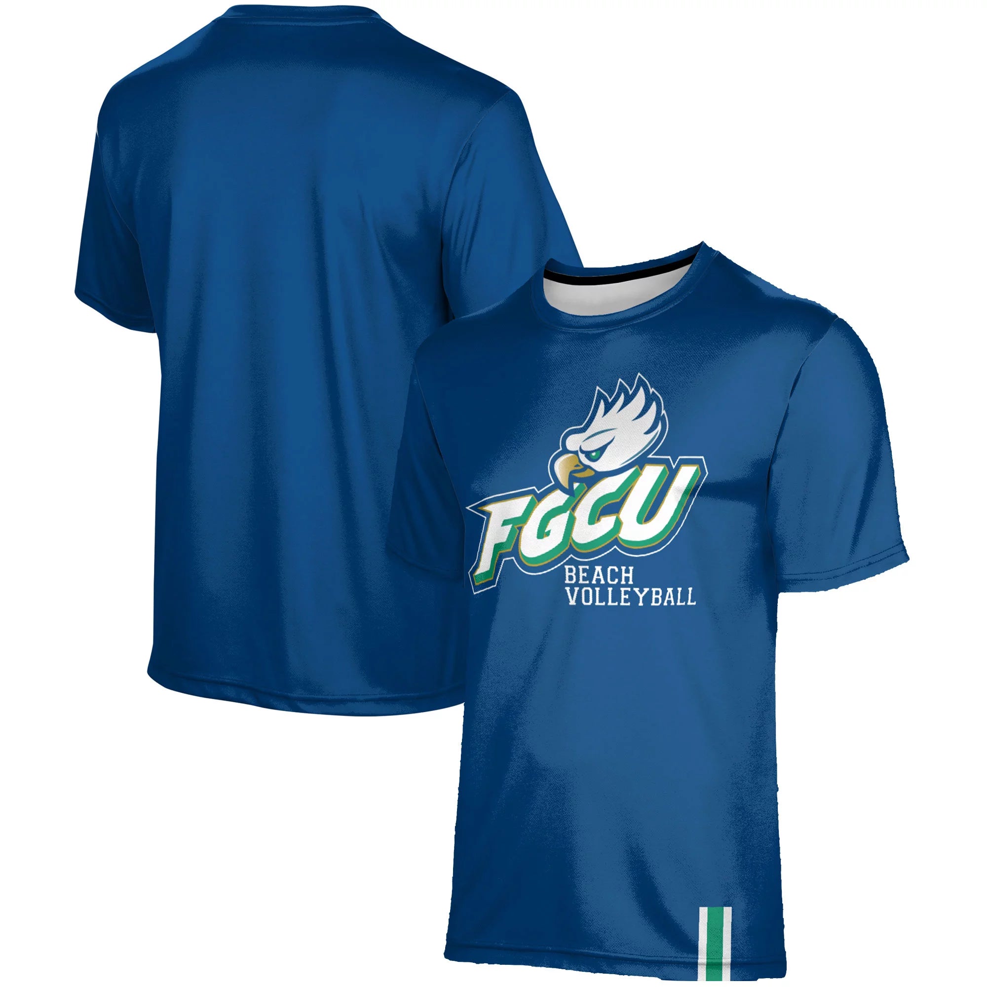 Men's ProSphere  Blue Florida Gulf Coast Eagles Beach Volleyball Logo T-Shirt