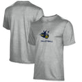 Men's Gray Augustana Vikings Volleyball Name Drop T-Shirt