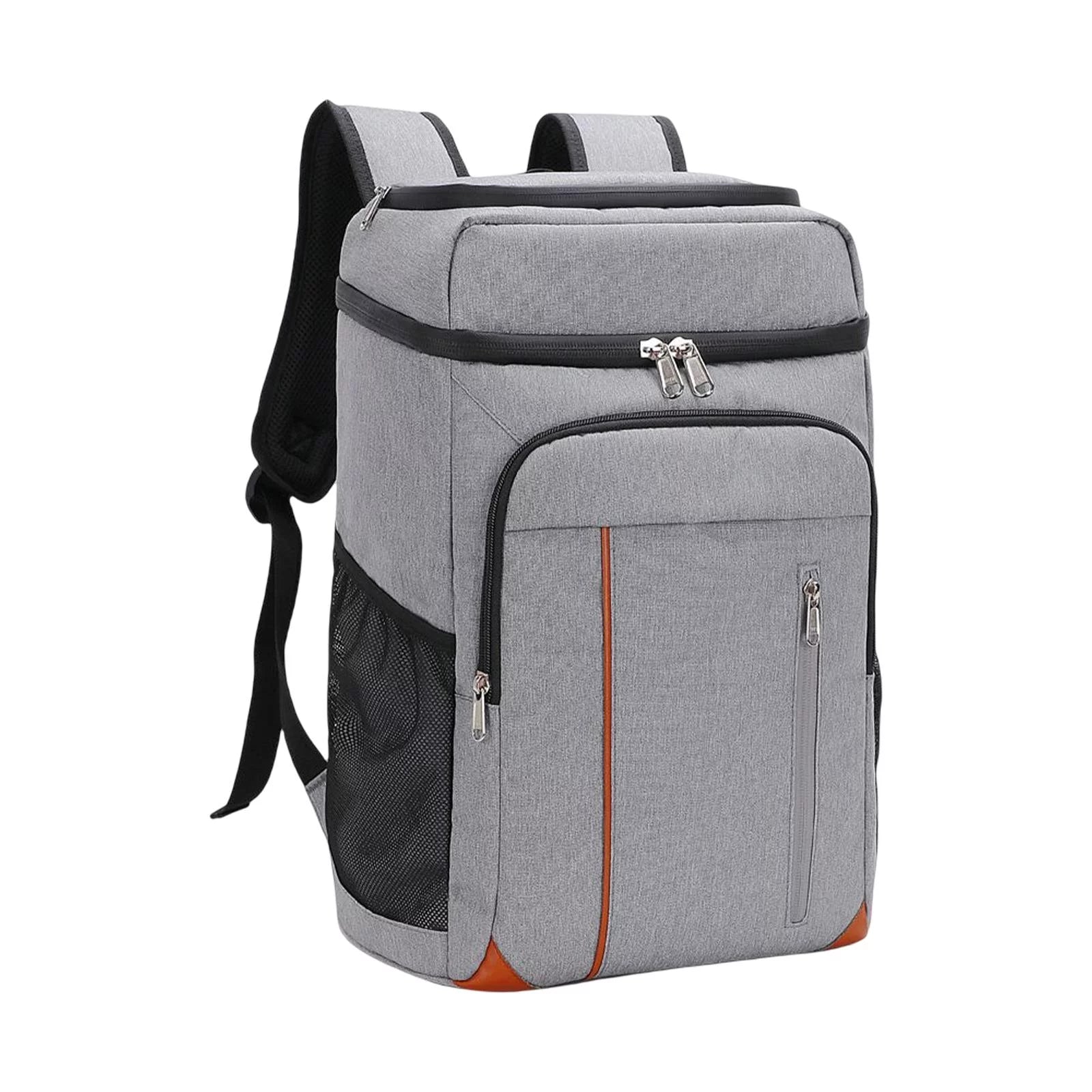 Camping Picnic Bag, Picnic Backpack, Thermal Bag, for Trekking Fishing Women , Gray