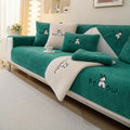 ACMDL  Nordic Lodge Sofa Slipcover ¨C Non-Slip  Hand-Washable Protector for Multi-Size Couches  Chic Home & Office Decor