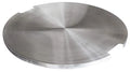 Elementi Stainless Steel Outdoor Boulder Fire Pit Table Cover Durable Round 21 x 21 x 1 inches Grill Fire Ring Lid Firepit Accessory