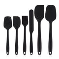 Food Grade Silicone Spatula Set Of 6 Heat-Resistant Rubber Spatulas And Cooking Utensils For Kitchen Non Stick Baking Decorating Mixing
