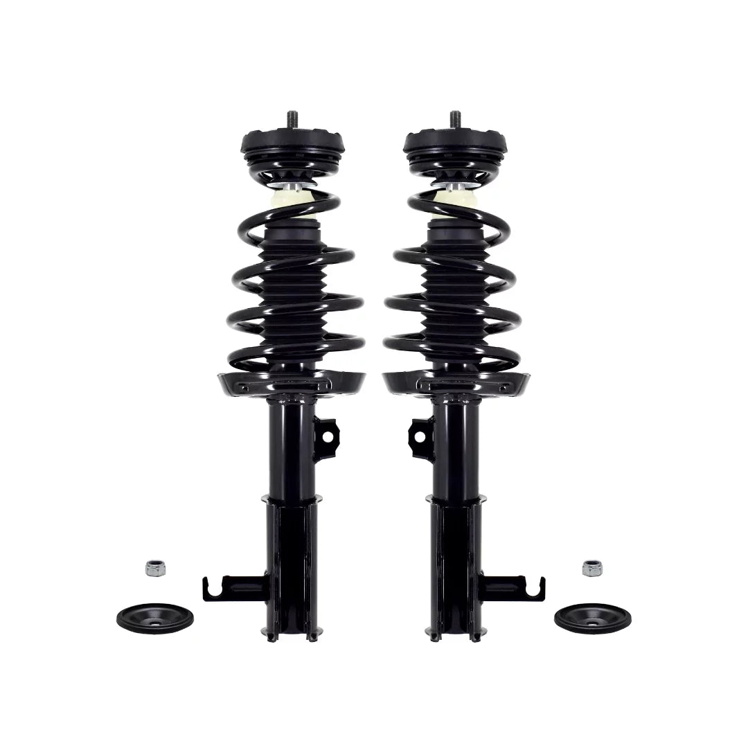 Pair of 2 Front L-R Quick Complete Strut-Coil Spring For 2010-2015 Buick Lacrosse AWD