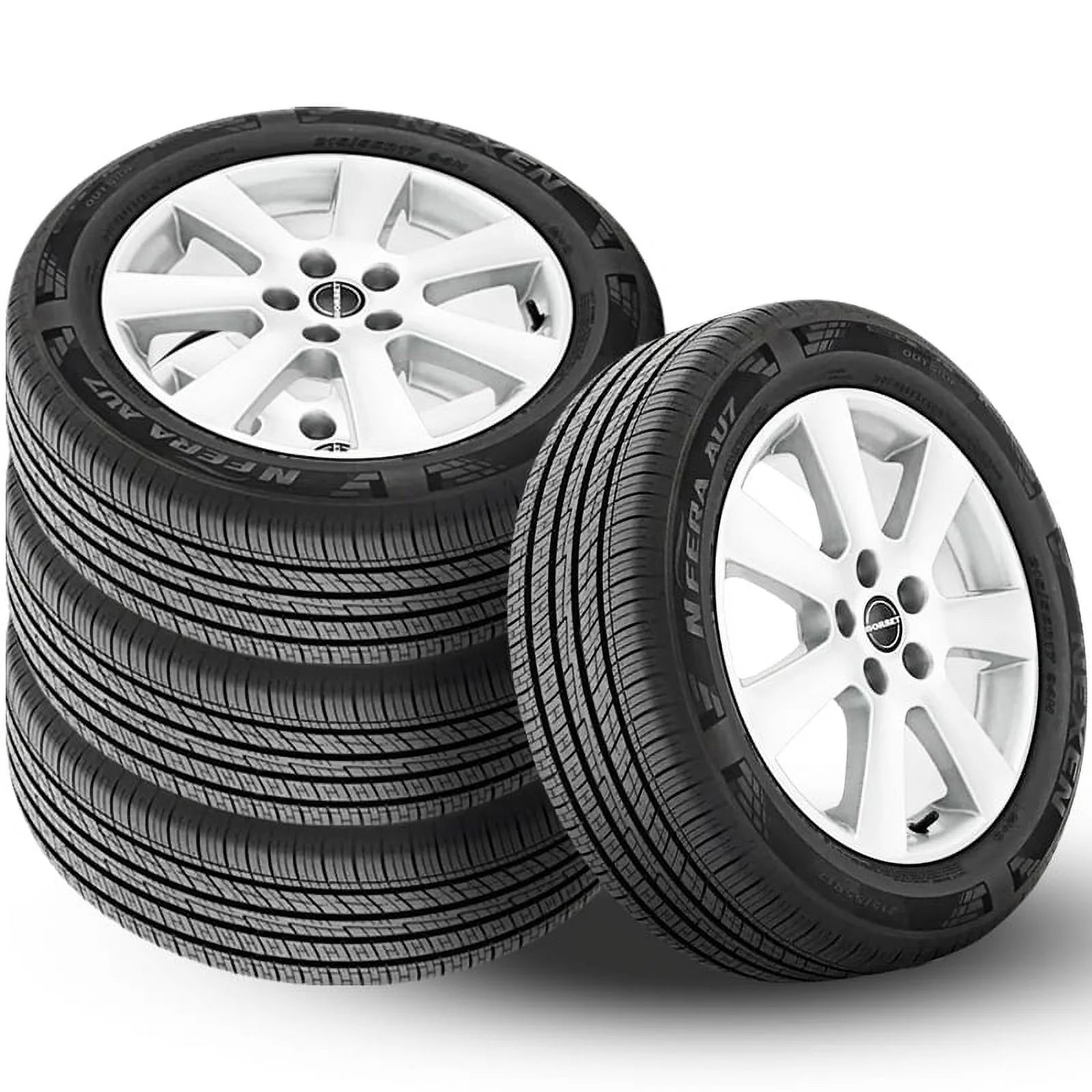 4 Nexen N'PRIZ RH7 P 225/55R18 97H All Season Traction Touring Tires For SUV CUV 12817NXK / 225/55/18 / 2255518