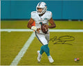Tua Tagovailoa Miami Dolphins Autographed 8 x 10 White Jersey Rolling Out Photograph - Fanatics Authentic Certified