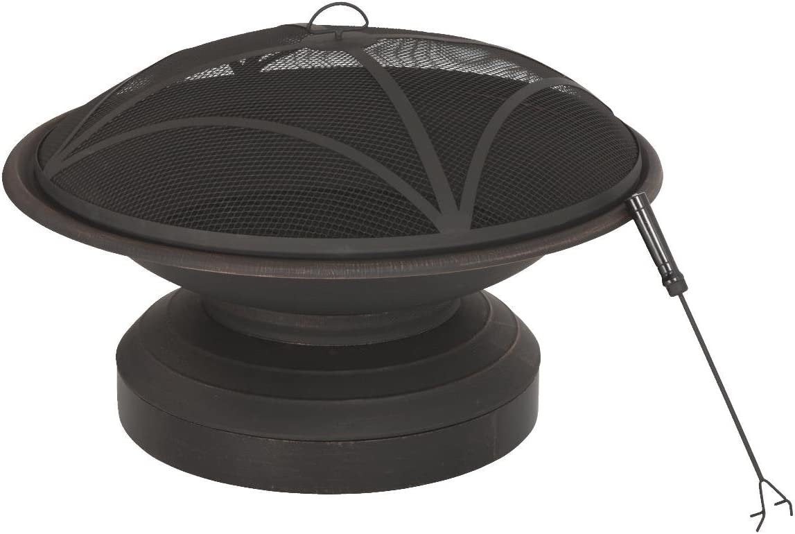 Do it Best GS FT-51158B Pedestal Fire Pit, 35
