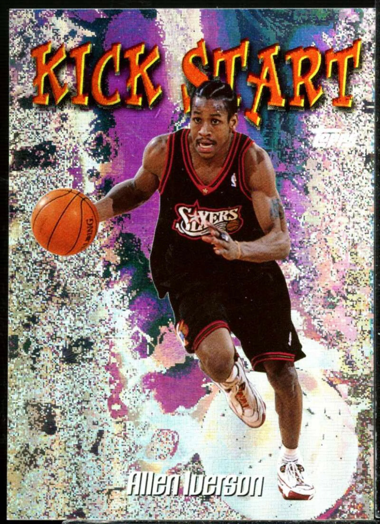 Allen Iverson Card 1998-99 Topps Kick Start #KS5