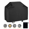 BBQ Grill Cover, Heavy Duty Waterproof 210D Anti-UV Barbecue Grill Cover with Adjustable Drawstring for Outdoor Grill, 57.1x24x46.1inch