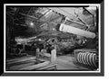 Historic Framed Print, United States Pipe & Foundry Company Plant, Pipe Casting & Testing Area, 2023 St. Louis Avenue at I-20/59, Bessemer, Jefferson County, AL - 16, 17-7/8 x 21-7/8