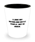 Love Australian Cattle Dog Gifts, I Love My Australian Cattle. People, Not So Much, Funny Holiday Shot Glass Gifts For Friends, Dog breeds, Gifts for dog lovers, Dog toys, Dog treats, Dog beds, Dog