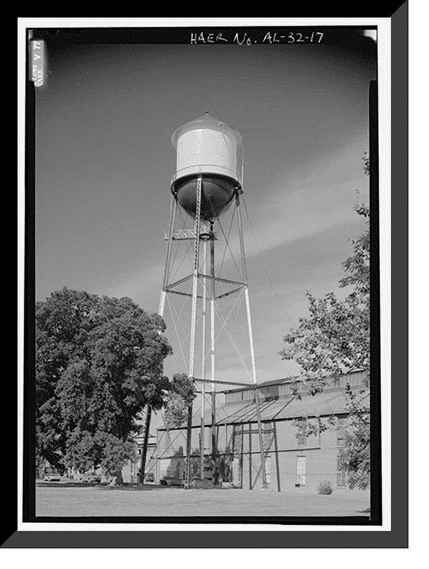 Historic Framed Print, United States Pipe & Foundry Company Plant, 2023 St. Louis Avenue at I-20/59, Bessemer, Jefferson County, AL - 17, 17-7/8 x 21-7/8