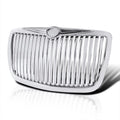 Spec-D Tuning Vertical Grill Front Grille Compatible with 2005-2010 Chrysler 300 300C