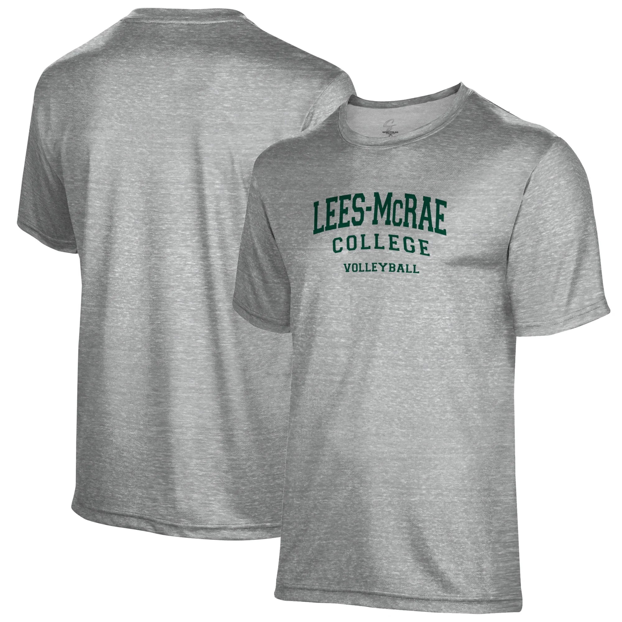Men's Gray Lees-McRae Bobcats Volleyball Name Drop T-Shirt