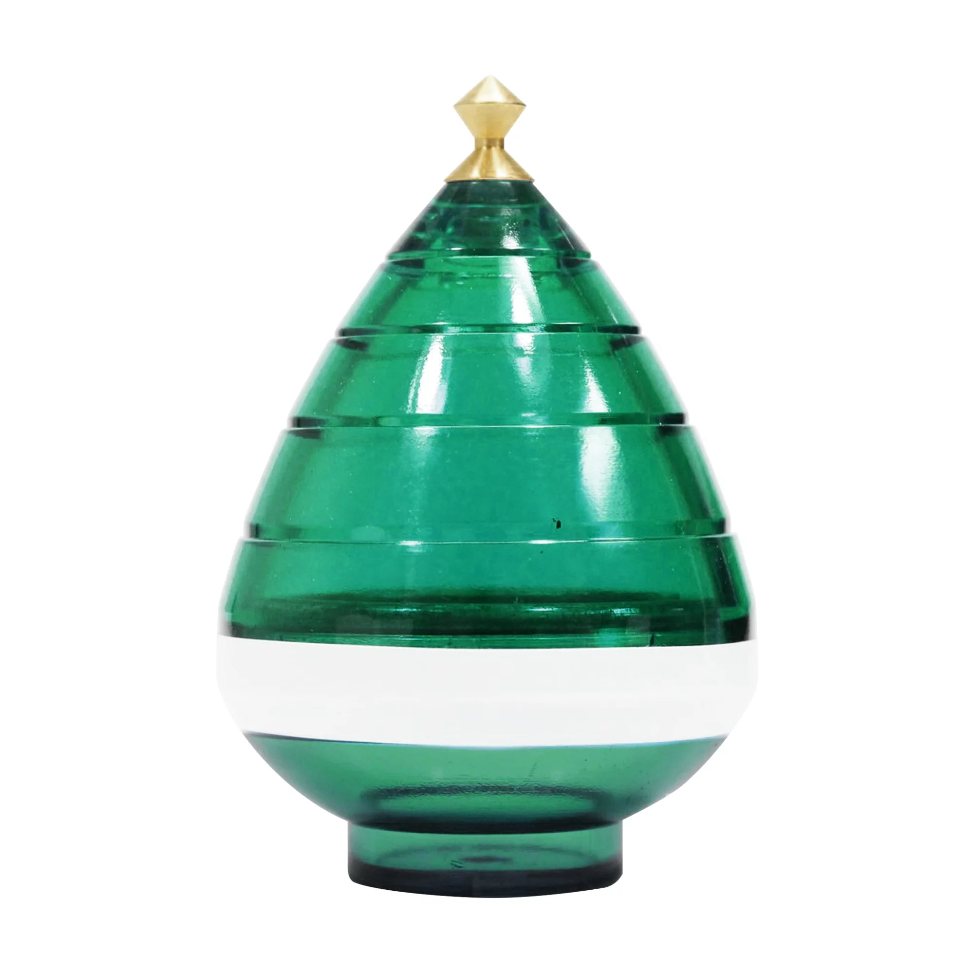 Spintastics Trompo Grande Fixed Tip Spin Top (Green)
