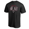 Men's Fanatics Branded Black Miami Heat Arch Smoke T-Shirt