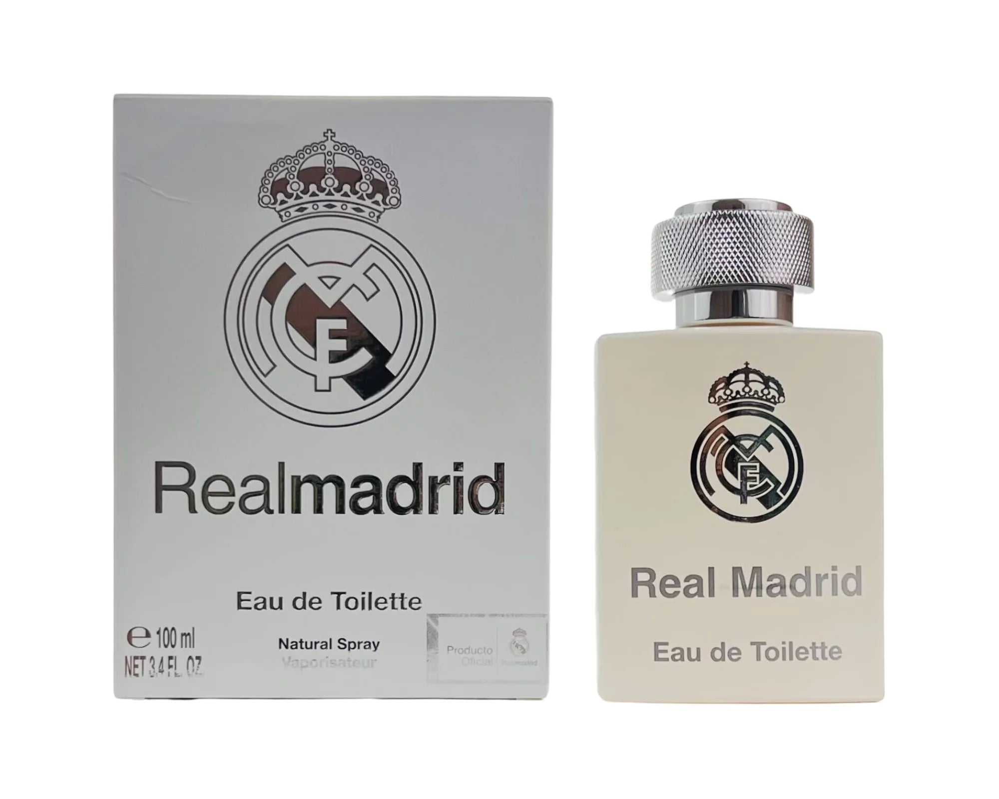 FC Real Madrid by Air-Val International, 3.4 oz Eau De Toilette Spray for Men