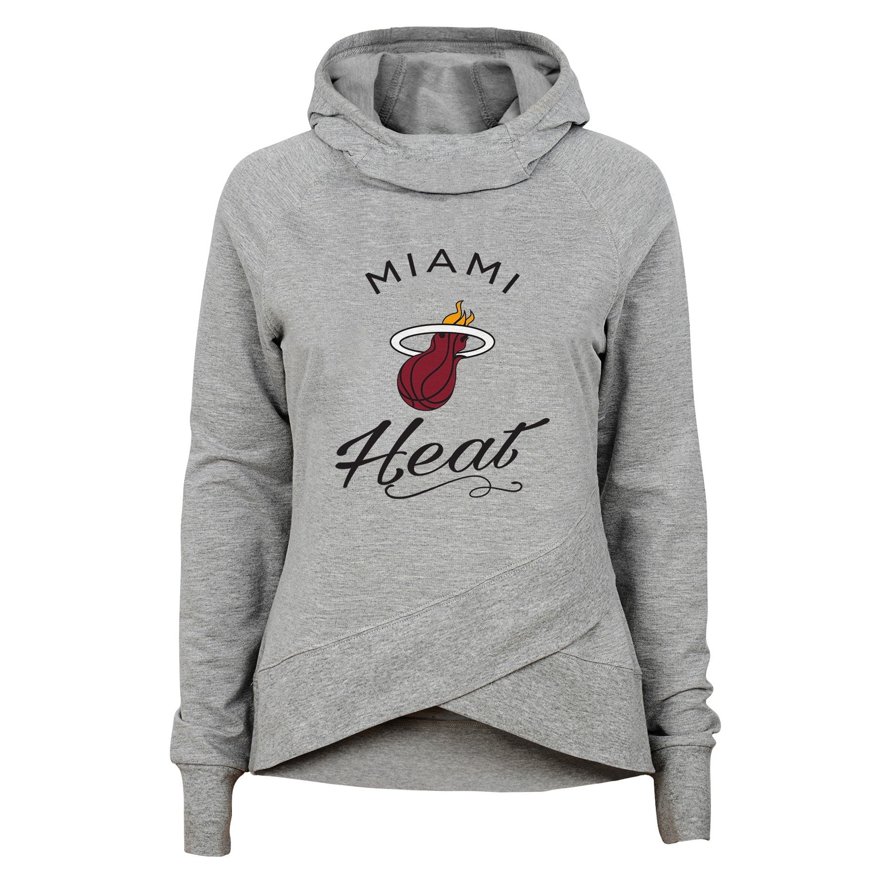 Outerstuff NBA Youth Girls (7-16) Miami Heat The Bridge Funnel Neck Hoodie