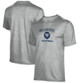 Men's Gray Wallace State Lions Volleyball Name Drop T-Shirt
