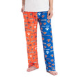 Men's Concepts Sport  Royal/Orange New York Knicks Breakthrough AOP Knit Split Pants
