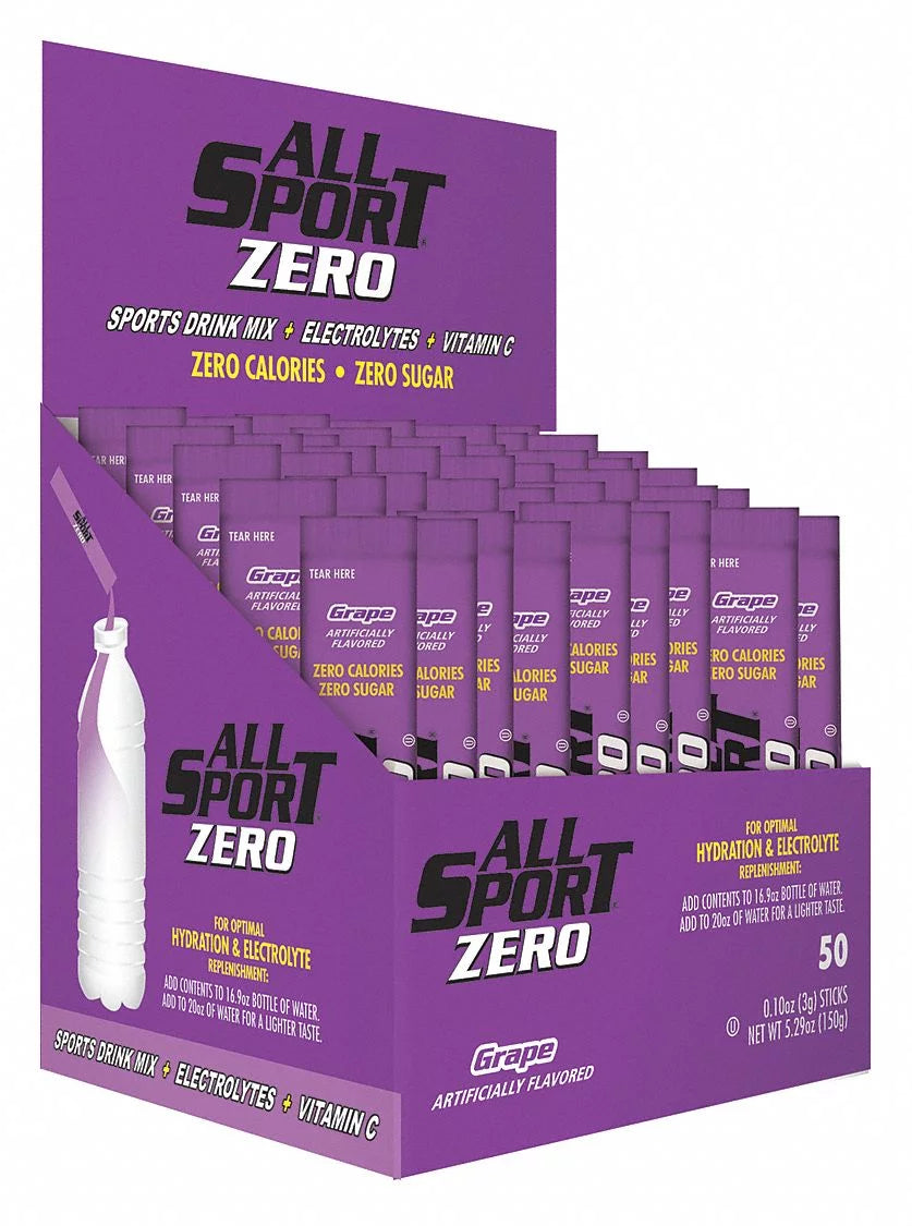 All Sport Sports Drink Mix,Grape Flavor,PK50  10125025