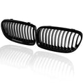 Astra Depot Gloss Black Front Center Kidney Grille Grill for BMW E90 E91 LCI 325i 328i 335i 4D 2009-2011 (1 Pair)