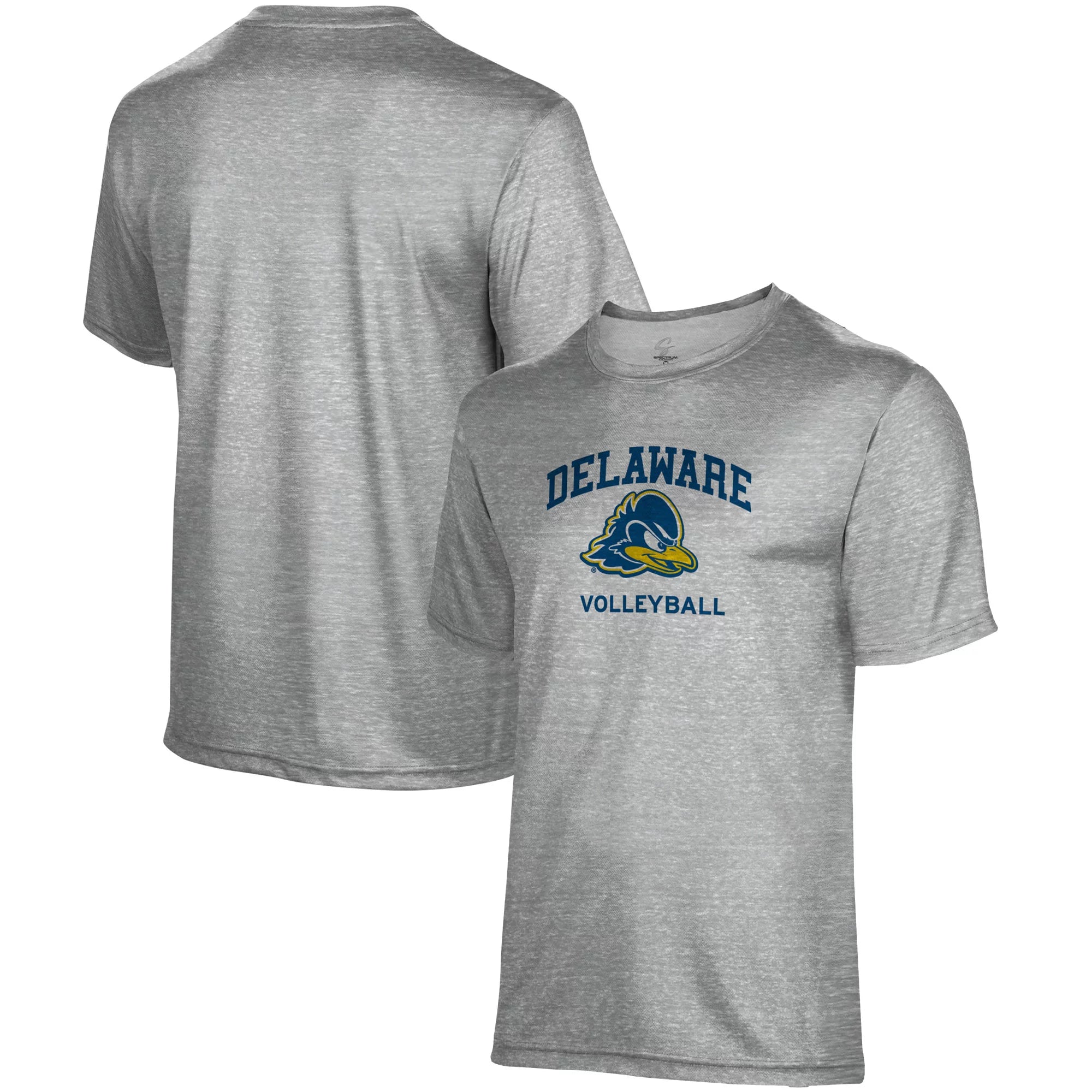 Men's ProSphere  Gray Delaware Fightin' Blue Hens Volleyball Logo T-Shirt