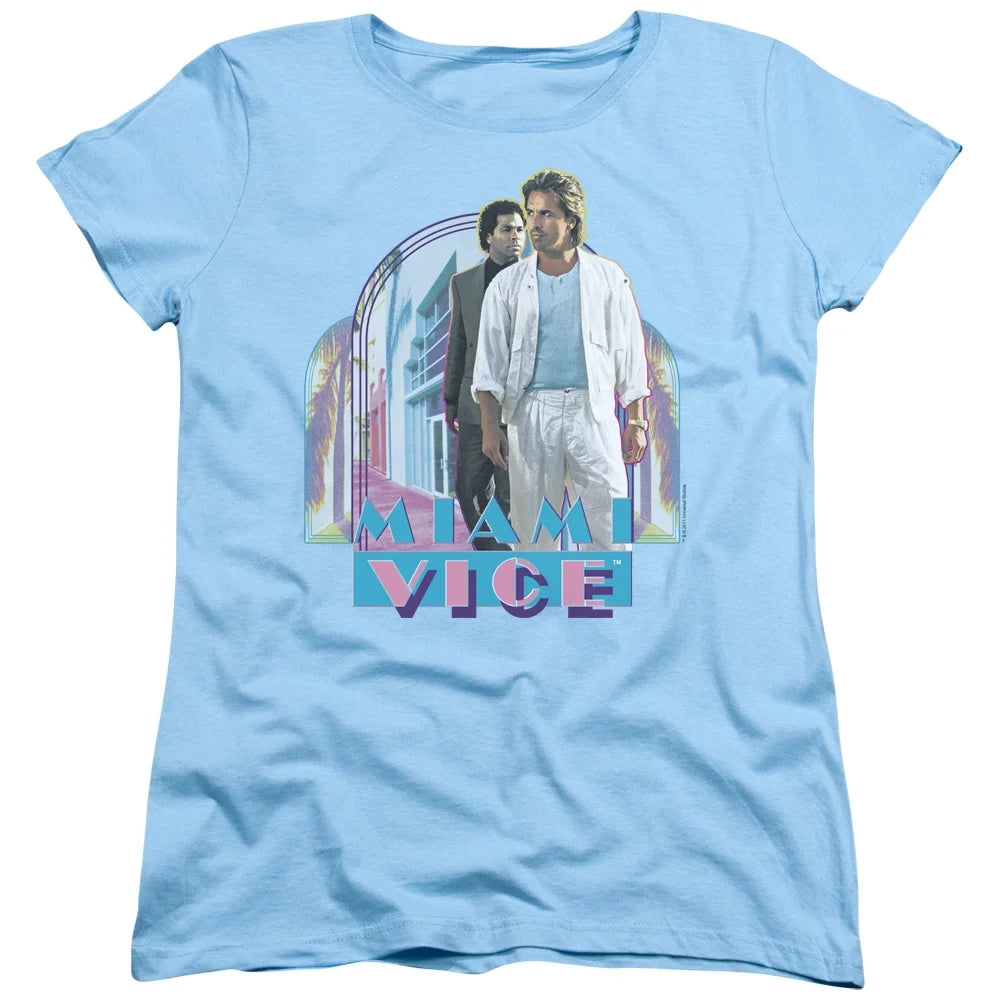 Miami Vice - Miami Heat - Women's Short Sleeve Shirt - Large