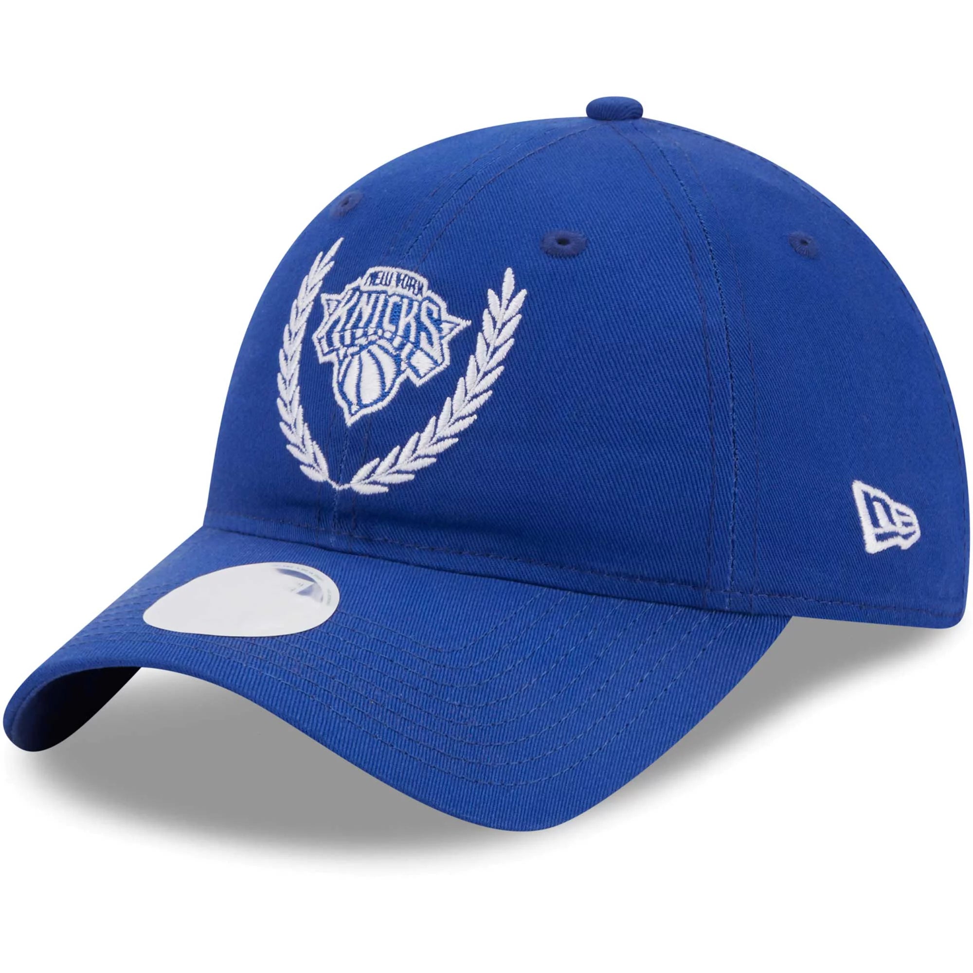Women's New Era Blue New York Knicks Leaves 9TWENTY Adjustable Hat - OSFA
