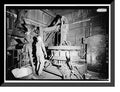 Historic Framed Print, United States Pipe & Foundry Company Plant, Core Making Shop, 2023 St. Louis Avenue at I-20/59, Bessemer, Jefferson County, AL - 10, 17-7/8 x 21-7/8