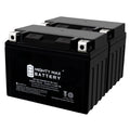 YTZ12S 12V 11Ah Replacement Battery compatible with Honda NSS250 FSC600 Reflex Silver Wing - 2 Pack