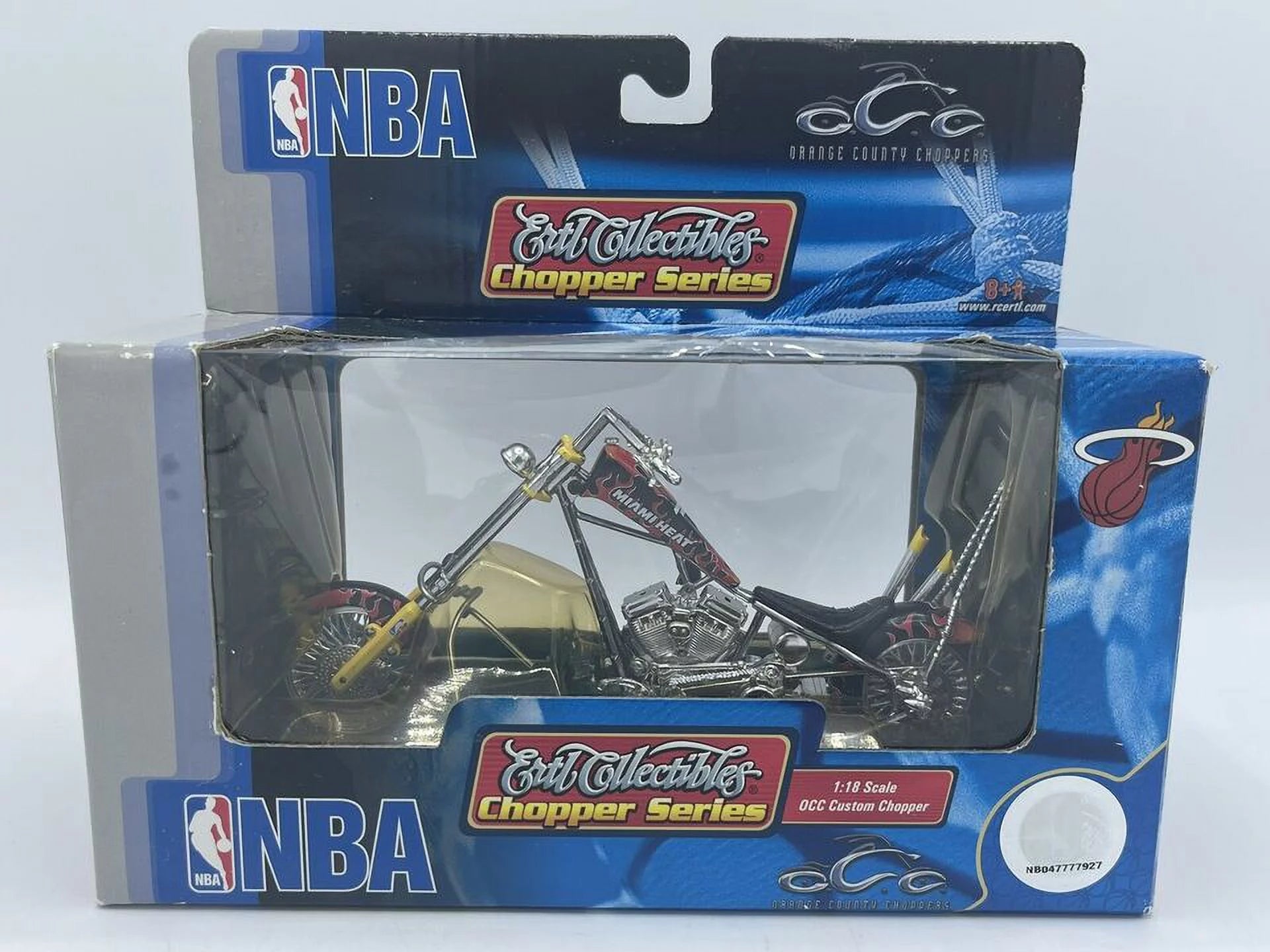 Miami Heat Ertl Collectibles NBA OCC Chopper 1:18 Toy Vehicle