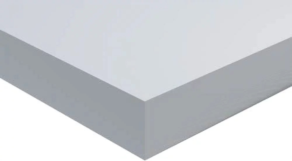 Expanded PVC Foam Board, White, 1/8 (0.125, 3MM) Thick, 24 W X 24 L