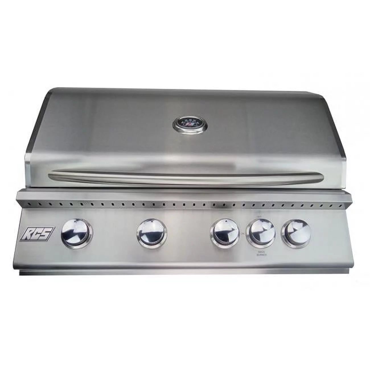 RCS RJC32ALP 32 in. Premier Grill with Rear Burner-Propane  Stainless Steel
