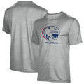 Men's Gray South Alabama Jaguars Volleyball Name Drop T-Shirt
