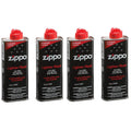 Zippo Lighter Fuel Fluid 4 oz (118ml) - 4 Can
