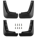 BOXI Set of 4 Front and Rear Side Mud Flaps Splash Guards Compatible for Buick Lacrosse 2018-2019 l4 2.5L / Lacrosse 2017 2018 2019 V6 3.6L Sedan