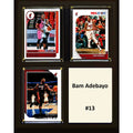 Bam Adebayo Miami Heat 8 x 10 Trading Card Plaque