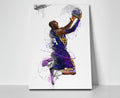 Kobe Bryant Wall Art Poster or Wrapped Canvas