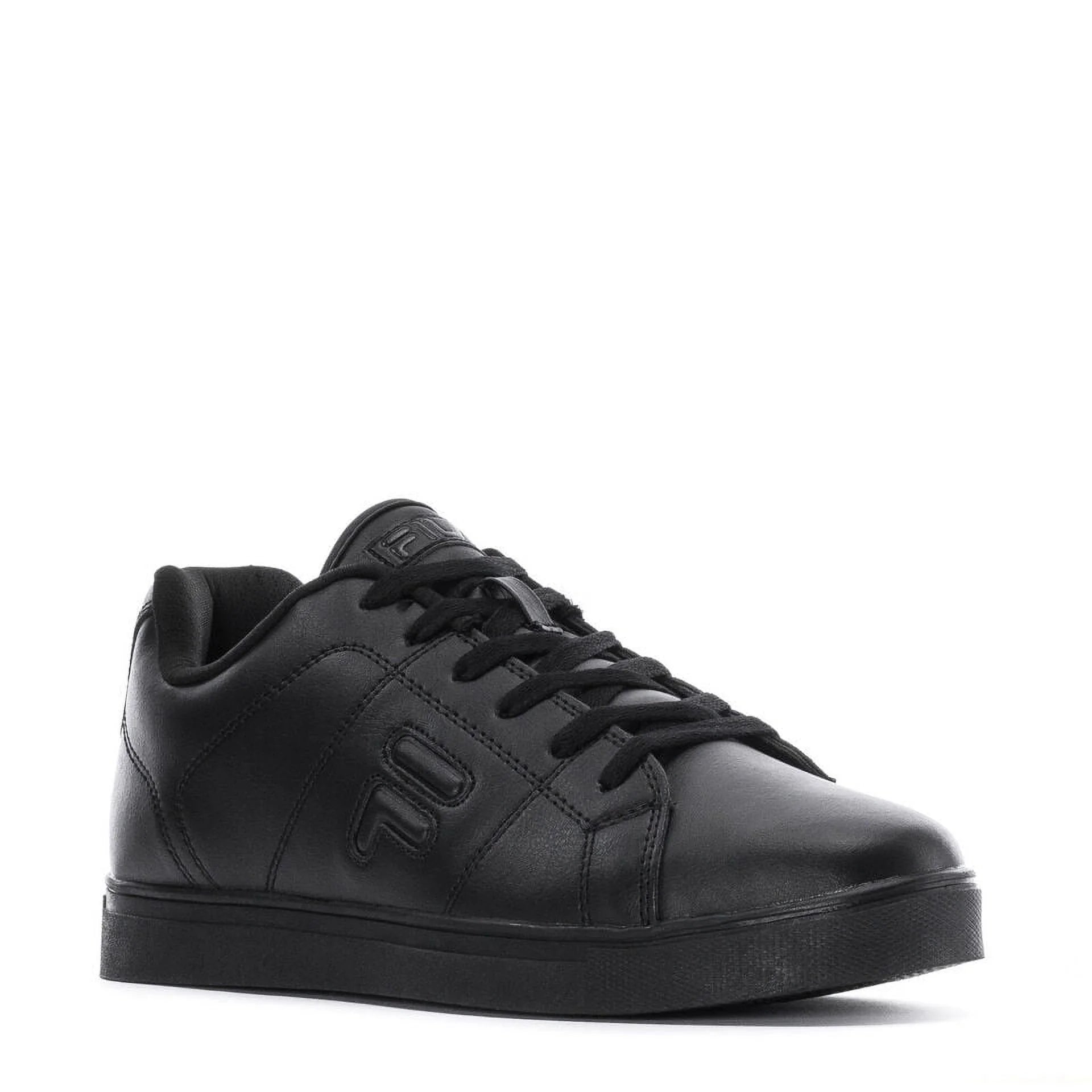 FILA CHARLESTON LOW LACE-UP TRAINER SPORTS SNEAKER MEN SHOES BLACK SIZE 10.5 NEW