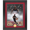Highland Mint Jimmy Butler Miami Heat NBA Player 13 x 16 Bronze Coin Photo Mint