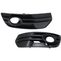 Fog Light Trim Set For Audi 09-12 Q5 Left & Right Primed Plastic 2Pc