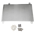 Motor Radiator Grill Guard Cover Protector Silver For Kawasaki Ninja ZX-25R 2020-2021