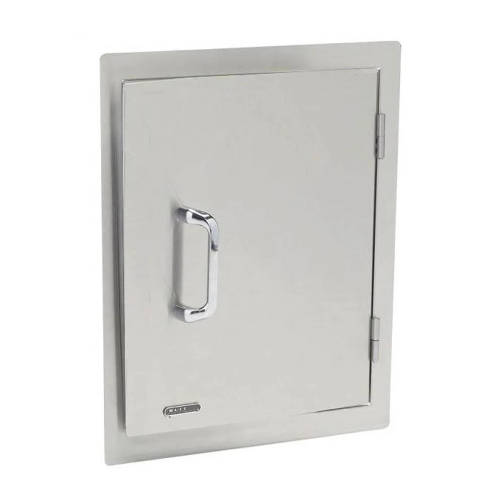 Bull 18-Inch Right Hinged Stainless Steel Single Access Door - Vertical - 89975