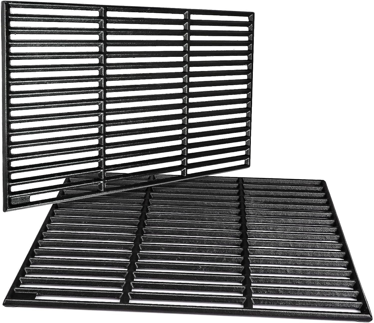 Hisencn Grill Grates Bbq Cooking for Masterbuilt Gravity Series 1050 Grills, Heavy Duty Cast Iron Grill Grids for Masterbuilt 1050 Digital Charcoal Grill + Smoker 2 Pcs