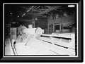 Historic Framed Print, United States Pipe & Foundry Company Plant, Pipe Casting & Testing Area, 2023 St. Louis Avenue at I-20/59, Bessemer, Jefferson County, AL - 10, 17-7/8 x 21-7/8