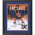 Leon Draisaitl Edmonton Oilers Framed Autographed 2020 Hart & Art Ross Stylized Photograph - Limited Edition of 129 - Fanatics Authentic Certified