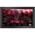Highland Mint Miami Heat 2023-24 Season 12'' x 20'' Signature Court Photo