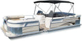 Summerset 600 Denier Bimini 4 Bow Pontoon Canvas Top Includes 1 Aluminum Frame & Hardware, 54 H Black, 8'L x 54 H x 97-103 W + Matching Storage Boot & Rear Support Poles. $59.99 Value